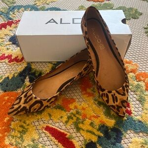 Aldo - animal print flats